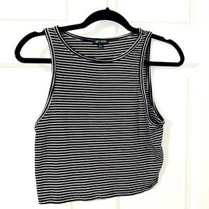 Striped crop top